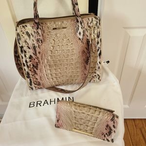 Brahmin Caroline w/ matching wallet